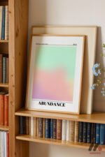 Abundance Aura Posteri Duvar Tablosu, Kişiye Özel Hediye - Görsel 5