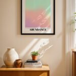 Abundance Aura Posteri Duvar Tablosu, Kişiye Özel Hediye
