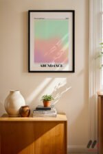 Abundance Aura Posteri Duvar Tablosu, Kişiye Özel Hediye