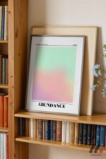 Abundance Aura Posteri Duvar Tablosu, Kişiye Özel Hediye - Görsel 2
