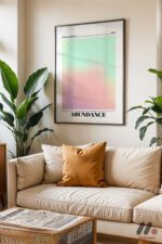 Abundance Aura Posteri Duvar Tablosu, Kişiye Özel Hediye - Görsel 3