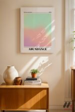 Abundance Aura Posteri Duvar Tablosu, Kişiye Özel Hediye - Görsel 2