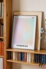 Positivity Aura Posteri Duvar Tablosu, Kişiye Özel Hediye - Görsel 2