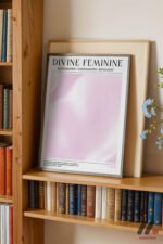 Divine Feminine Pembe Poster Duvar Tablosu, Kişiye Özel Hediye - Görsel 2