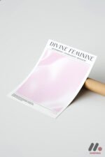 Divine Feminine Pembe Poster Duvar Tablosu, Kişiye Özel Hediye - Görsel 7