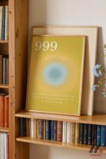 Melek Sayısı 999 Posteri Duvar Tablosu, Kişiye Özel Hediye - Görsel 5