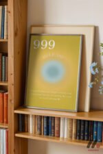 Melek Sayısı 999 Posteri Duvar Tablosu, Kişiye Özel Hediye - Görsel 2