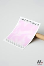 Divine Feminine Aura Poster Duvar Tablosu, Kişiye Özel Hediye - Görsel 7