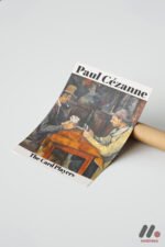Paul Cezanne Kağıt Oyuncuları Duvar Tablosu, Sanatsever Hediyesi - Görsel 7