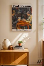 Paul Cezanne Kağıt Oyuncuları Duvar Tablosu, Sanatsever Hediyesi - Görsel 8