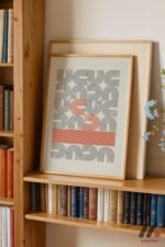 Bauhaus Tipografi Geometrik Poster Duvar Tablosu, Modern Ev Dekorasyonu - Görsel 5
