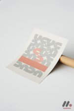 Bauhaus Tipografi Geometrik Poster Duvar Tablosu, Modern Ev Dekorasyonu - Görsel 7