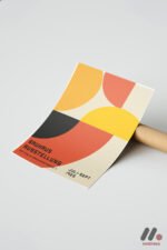Bauhaus Ausstellung 1923 Afişi Duvar Tablosu, Modern Ev Dekorasyonu - Görsel 7