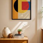 Bauhaus Herrenmode 1923 Afişi Duvar Tablosu, Modern Ev Dekorasyonu