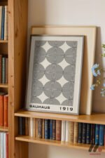 Bauhaus 1919 Spiral Desen Duvar Tablosu, Modern Ev Dekorasyonu - Görsel 2