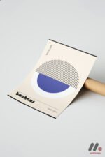 Bauhaus Mavi Yarım Daire Afişi Duvar Tablosu, Modern Ev Dekorasyonu - Görsel 7