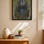 Claude Monet Bahçe Kapısı Duvar Tablosu, Sanatsever Hediyesi