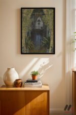 Claude Monet Bahçe Kapısı Duvar Tablosu, Sanatsever Hediyesi