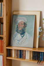 Claude Monet Aşçı Portresi Duvar Tablosu, Sanatsever Hediyesi - Görsel 2