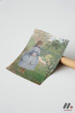 Claude Monet Bahçede Kız Çocuk Duvar Tablosu, Sanatsever Hediyesi