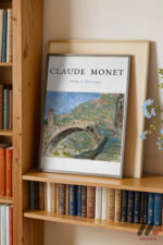 Claude Monet Dolceacqua Köprüsü Duvar Tablosu, Sanatsever Hediyesi - Görsel 2
