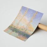 Claude Monet Kavaklar Duvar Tablosu, Sanatsever Hediyesi