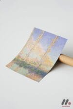 Claude Monet Kavaklar Duvar Tablosu, Sanatsever Hediyesi