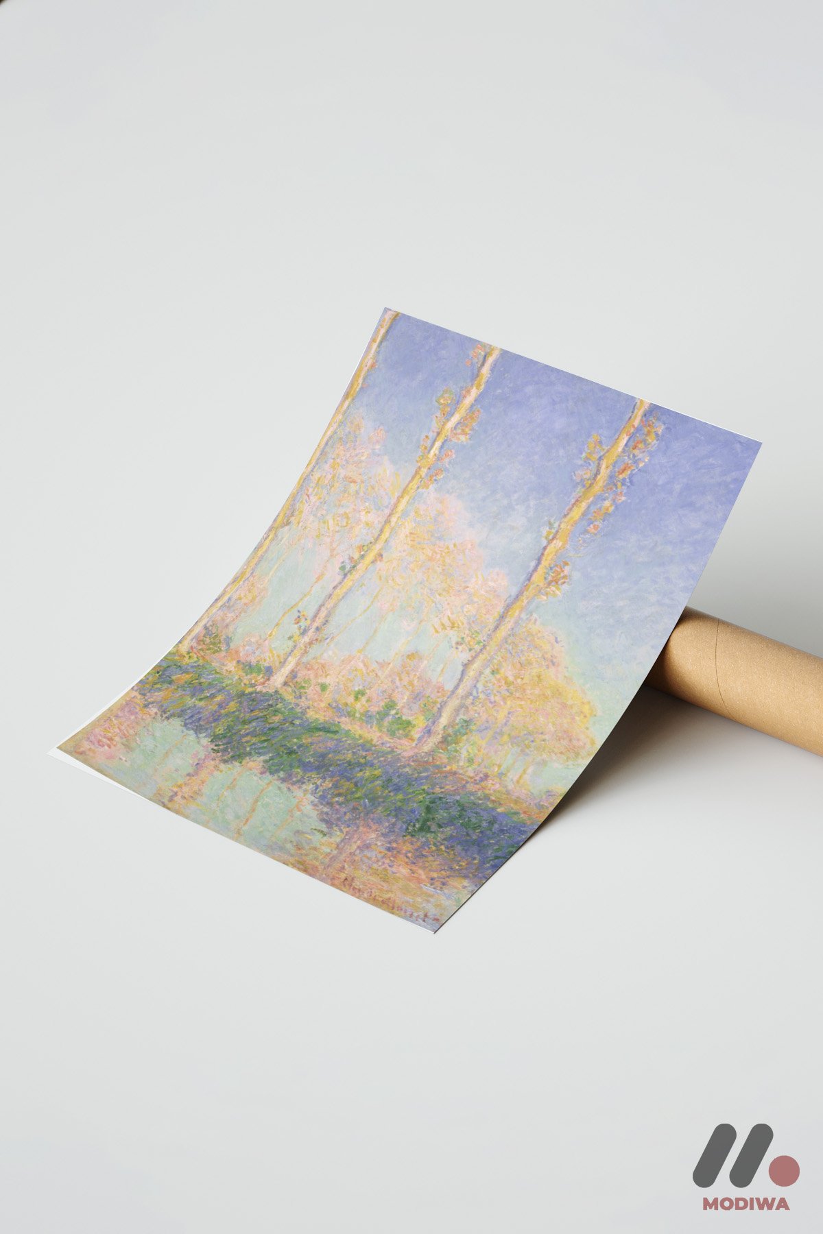 mdw-tbl-0523_ab7-4.jpg Claude Monet Kavaklar Duvar Tablosu, Sanatsever Hediyesi - Görsel 1