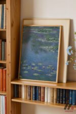 Claude Monet Nilüferler Duvar Tablosu, Sanatsever Hediyesi - Görsel 5