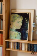 Van Gogh Kadın Portresi Duvar Tablosu, Sanatsever Hediyesi - Görsel 5