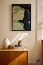 Van Gogh Kadın Portresi Duvar Tablosu, Sanatsever Hediyesi