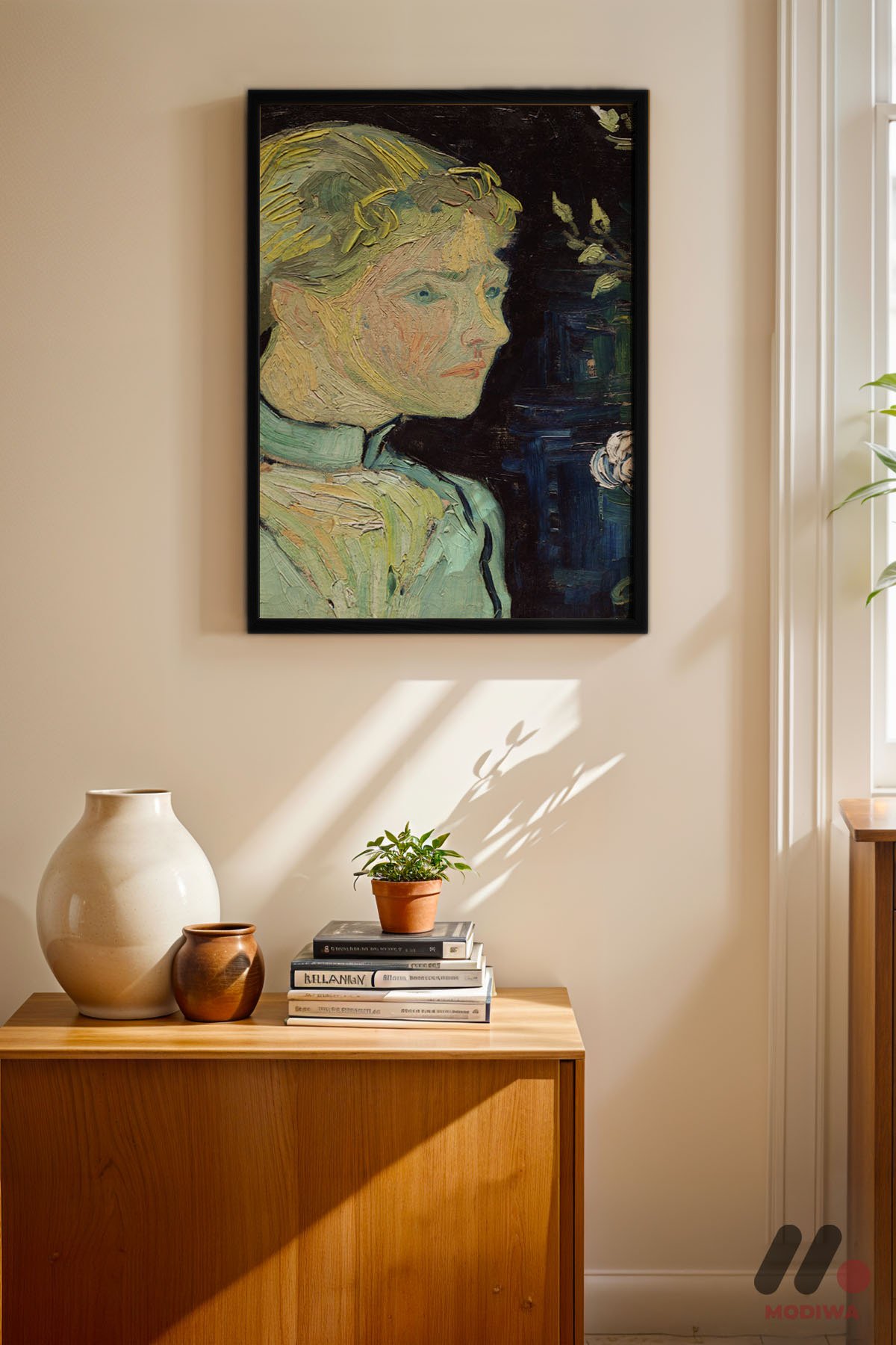 mdw-tbl-0528_ab4-3.jpg Van Gogh Kadın Portresi Duvar Tablosu, Sanatsever Hediyesi - Görsel 1