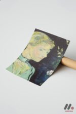 Van Gogh Kadın Portresi Duvar Tablosu, Sanatsever Hediyesi - Görsel 7