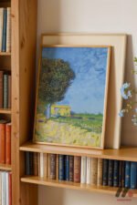 Van Gogh Ağaçlı Yol Duvar Tablosu, Sanatsever Hediyesi - Görsel 5