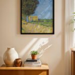 Van Gogh Ağaçlı Yol Duvar Tablosu, Sanatsever Hediyesi