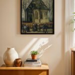 Van Gogh Köy Kilisesi Duvar Tablosu, Sanatsever Hediyesi