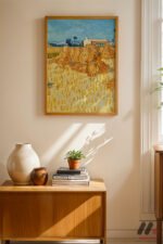 Van Gogh Buğday Demetleri Duvar Tablosu, Sanatsever Hediyesi - Görsel 4