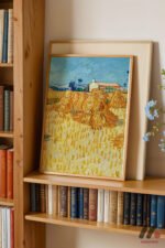 Van Gogh Buğday Demetleri Duvar Tablosu, Sanatsever Hediyesi - Görsel 5