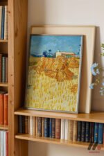 Van Gogh Buğday Demetleri Duvar Tablosu, Sanatsever Hediyesi - Görsel 2