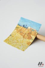 Van Gogh Buğday Demetleri Duvar Tablosu, Sanatsever Hediyesi - Görsel 7