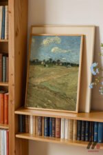 Van Gogh Tarla Manzarası Duvar Tablosu, Sanatsever Hediyesi - Görsel 5