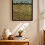 Van Gogh Tarla Manzarası Duvar Tablosu, Sanatsever Hediyesi
