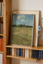 Van Gogh Tarla Manzarası Duvar Tablosu, Sanatsever Hediyesi - Görsel 2