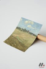 Van Gogh Tarla Manzarası Duvar Tablosu, Sanatsever Hediyesi - Görsel 7