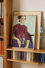 Van Gogh Genç Kız Portresi Duvar Tablosu, Sanatsever Hediyesi - Görsel 5