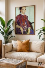Van Gogh Genç Kız Portresi Duvar Tablosu, Sanatsever Hediyesi - Görsel 6