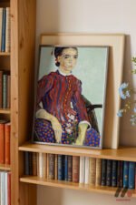 Van Gogh Genç Kız Portresi Duvar Tablosu, Sanatsever Hediyesi - Görsel 2