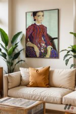 Van Gogh Genç Kız Portresi Duvar Tablosu, Sanatsever Hediyesi - Görsel 3