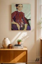 Van Gogh Genç Kız Portresi Duvar Tablosu, Sanatsever Hediyesi - Görsel 8