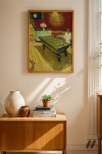 Van Gogh Gece Kafesi Duvar Tablosu, Sanatsever Hediyesi - Görsel 4